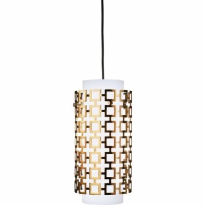Chain Link Pendant--brass