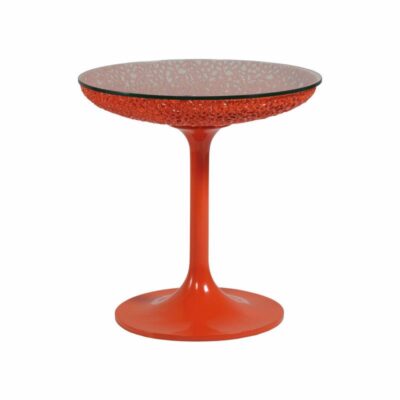Seascape Round Spot Table- Orange