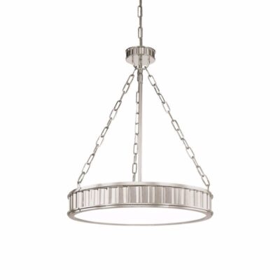 Cinema Pendant-large - Polished Nickel