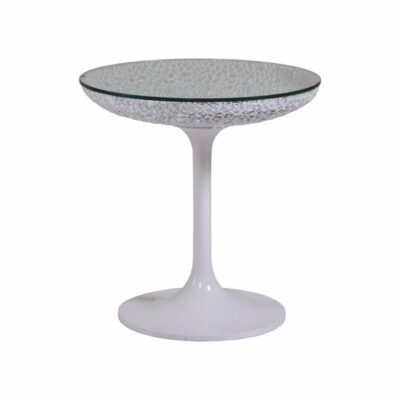 Seascape Round Spot Table- White