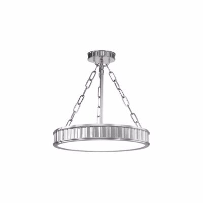 Cinema Pendant-medium - Polished Nickel