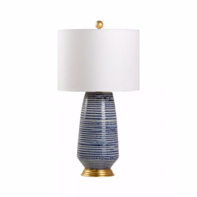 Hive Table Lamp- Blue