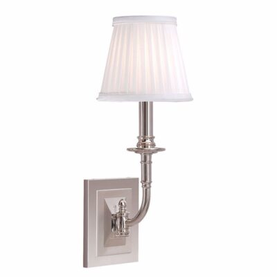Colonial Candlestick Sconce--single - Polished Nickel