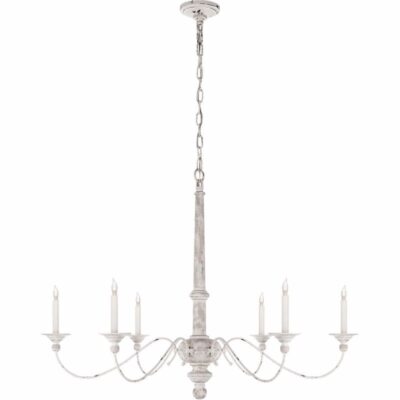 Country Chandlier - Belgian White