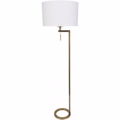Fenimore Floor Lamp - Antique Gold
