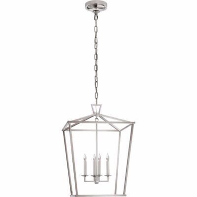 Framework Medium Lantern - Polished Nickel