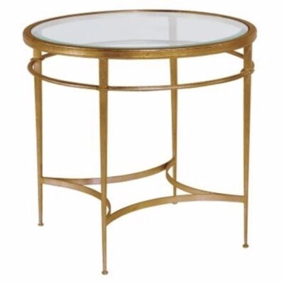 Adolpho Side Table--30"--gold