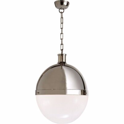 Hicks Extra Large Pendant - Polished Nickel