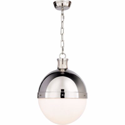 Hicks Large Pendant - Polished Nickel