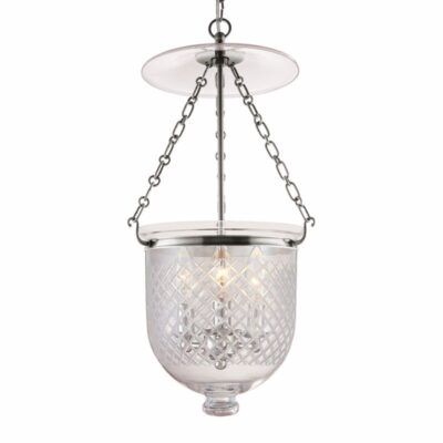 Imperial Pendant-cut Glass - Polished Nickel
