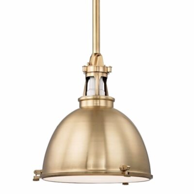 Industria Pendant- Large - Aged Brass