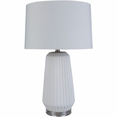 Jaime Table Lamp - White