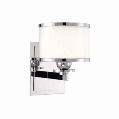 James Single Sconce - Polished Nickel