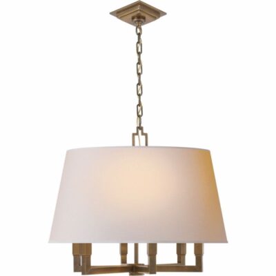 Jeopardy Pendant - Hand-rubbed Antique Brass