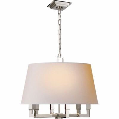 Jeopardy Pendant - Polished Nickel