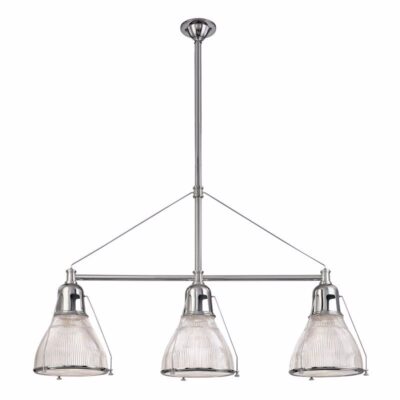 Noho Triple Pendant - Polished Nickel