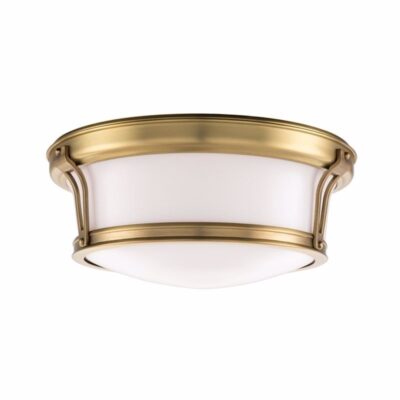Madison Ceiling--medium - Aged Brass