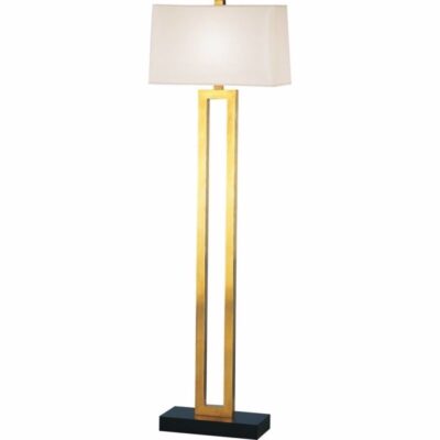 Metro Floor Lamp-brass