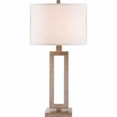 Mod Table Lamp - Burnished Silver Leaf