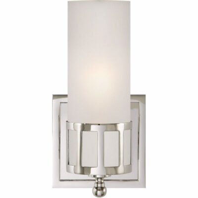 Openwork Single Sconce - Polished Nickel