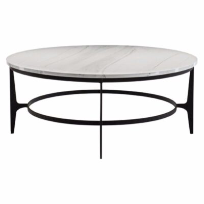 Lucerne Round Metal Cocktail Table