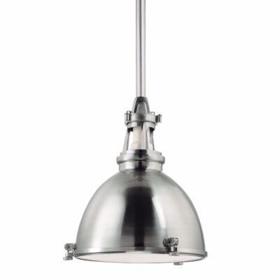 Industria Pendant--medium - Satin Nickel