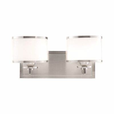 James Double Sconce - Satin Nickel