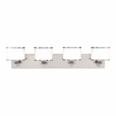 James Large Sconce - Satin Nickel