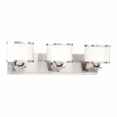 James Triple Sconce - Satin Nickel