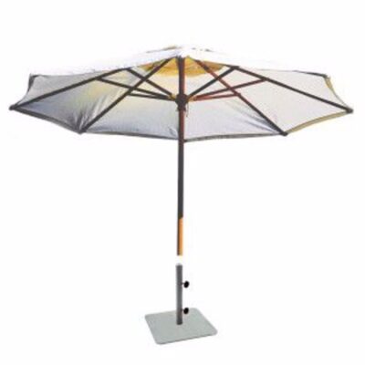 Plantation Umbrella And Base 9'