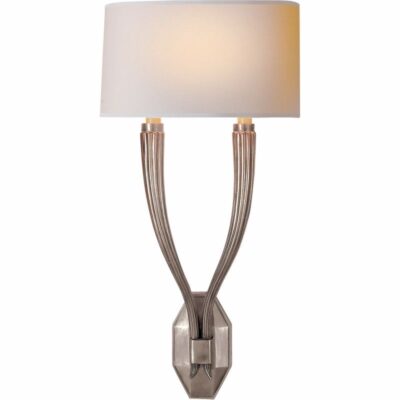 Larsen Double Sconce - Antique Nickel