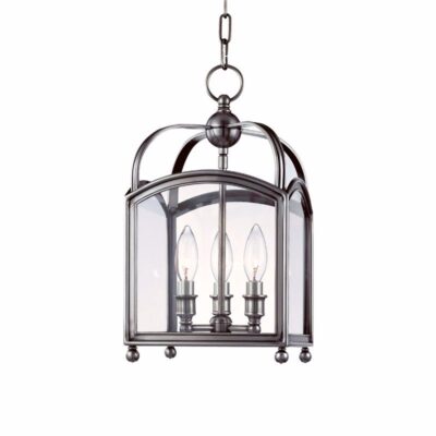 Revere Pendant- Square-small - Polished Nickel