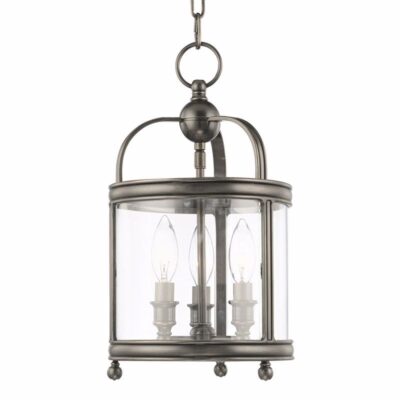 Revere Pendant-round-small - Polished Nickel