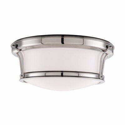 Madison Ceiling--medium - Polished Nickel