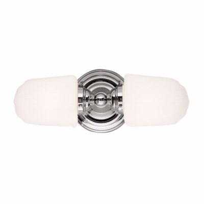 Richard Double Sconce - Polished Nickel