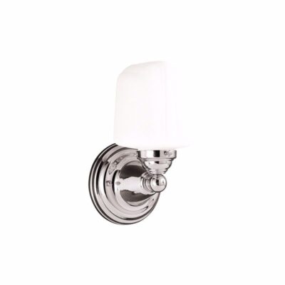 Richard Single Sconce - Polished Nickel