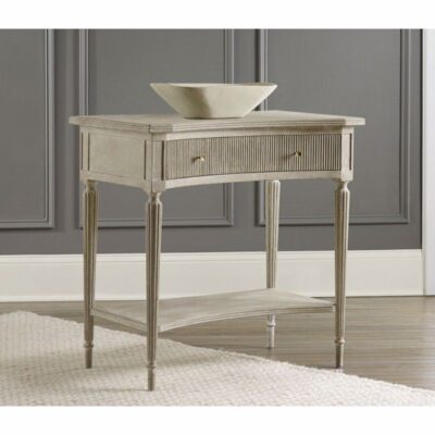 Anders Ribbed Bedside Table