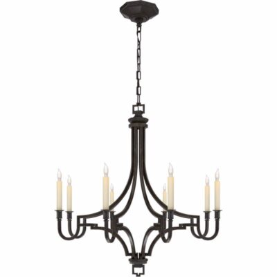 Mykonos Small Chandelier - Aged Iron