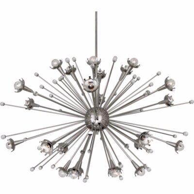 Sputnik Chandelier--large - Polished Nickel
