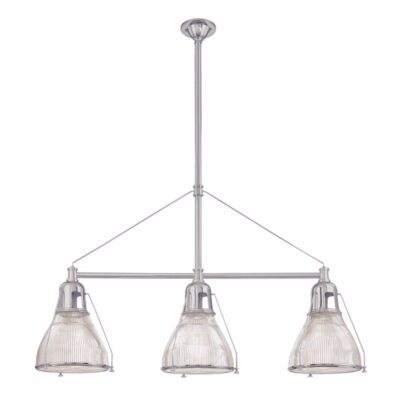 Noho Triple Pendant - Satin Nickel