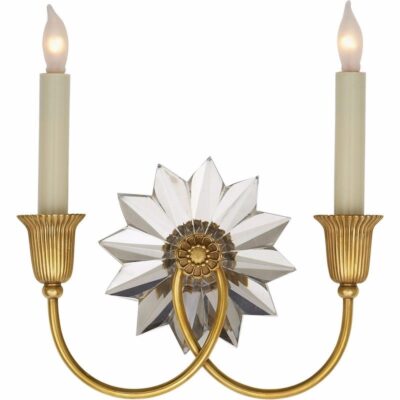Starlite Sconce - Hand-rubbed Antique Brass