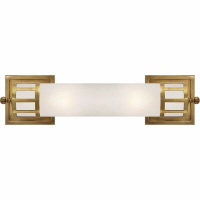 Openwork Medium Sconce - Hand-rubbed Antique Brass