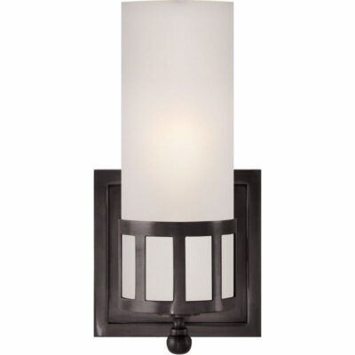 Openwork Single Sconce - Bronze