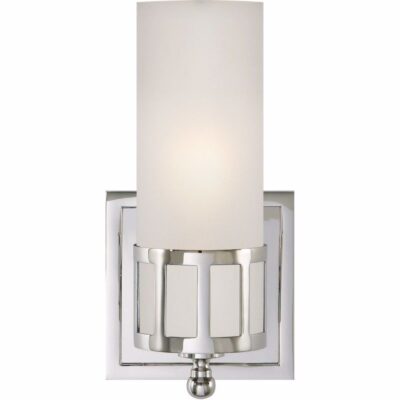 Openwork Single Sconce - Chrome