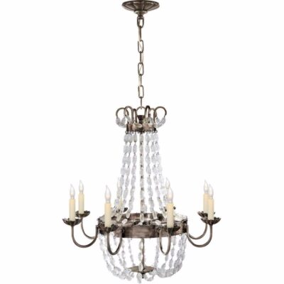 Paris Market Chandelier--medium - Sheffield Silver