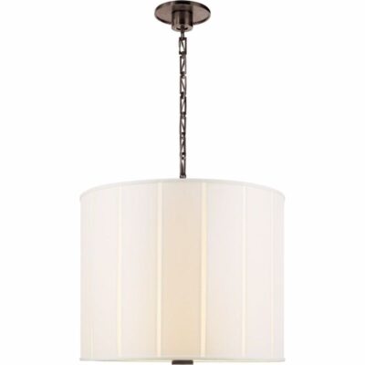 Perfect Pleat Pendant--large - Bronze