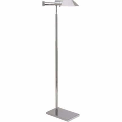 Studio Swing Arm Floor Lamp - Polished Nickel