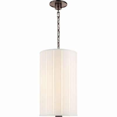 Perfect Pleat Pendant--small - Bronze