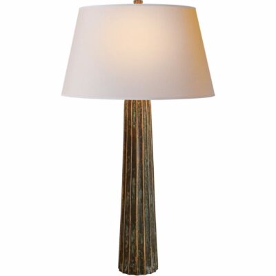 Pinnacle Table Lamp - Bronze With Verdigris Highlights
