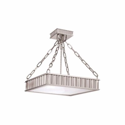 Theatre Pendant - Polished Nickel